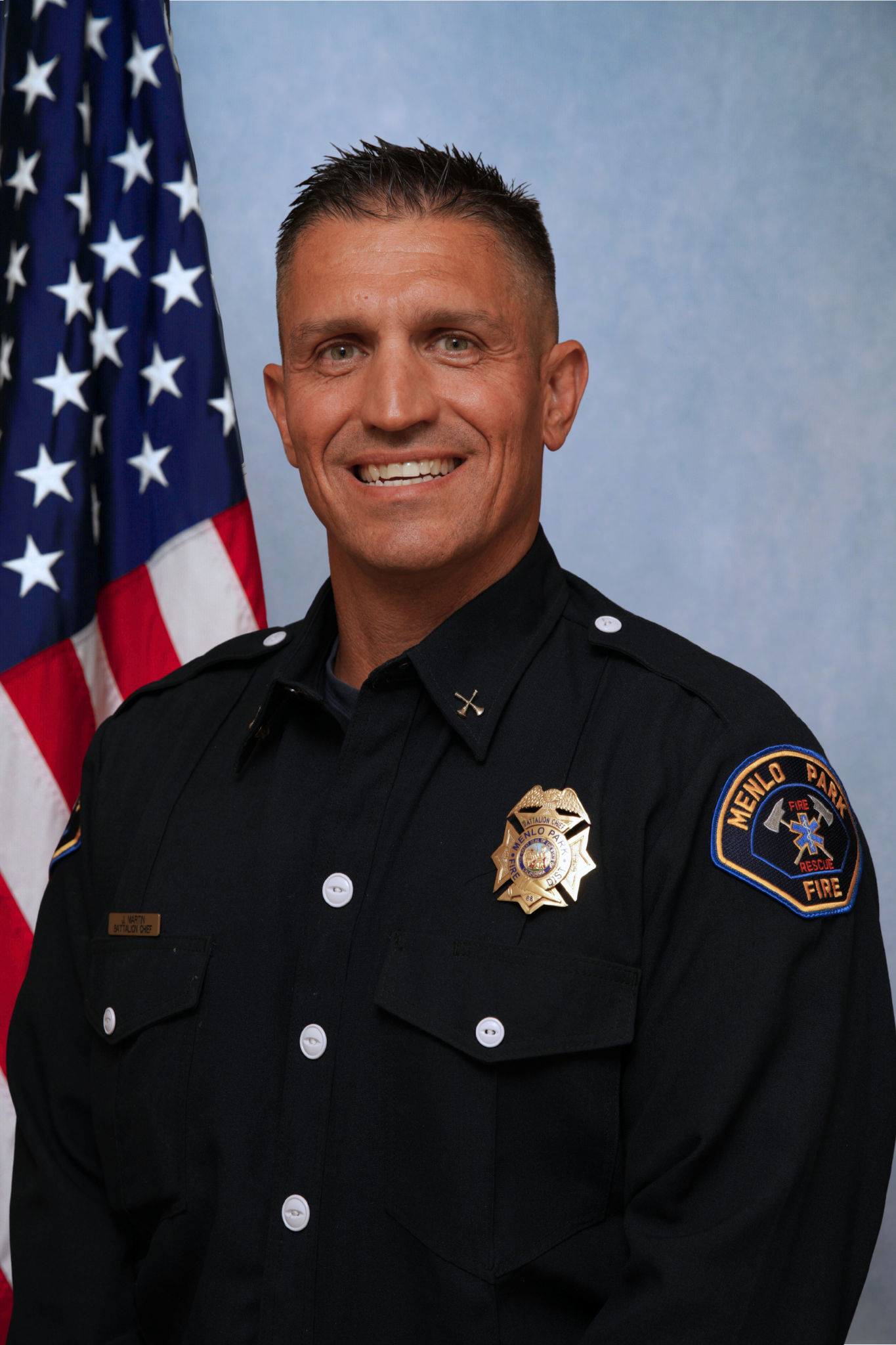 Portrait of Jason Martin, smiling.